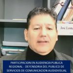 EL DEFENSOR DEL PUEBLO PARTICIPIO DE LA AUDIENCIA CONVOCADA POR LA DEFENSORIA DEL PUBLICO EN EL CHACO