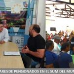 SE ASESORO A CENTENARES DE PENSIONADOS EN EL SUM DEL MUNICIPIO DE HERRADURA