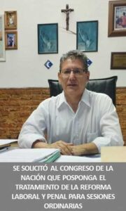 SE SOLICITÓ AL CONGRESO DE LA NACIÓN QUE POSPONGA EL TRATAMIENTO DE LA REFORMA LABORAL Y PENAL PARA SESIONES ORDINARIAS