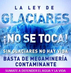 SOLICITARON AL CONGRESO DE LA NACION SUSPENDA LAS AUDIENCIAS PUBLICAS SOBRE LA LEY DE GLACIARES ANTE LA FALTA DE GARANTIAS AL DERECHO A SER OIDO DE CADA PARTICIPANTE