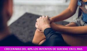 CRECEN MAS DEL 40% LOS INTENTOS DE SUICIDIO EN EL PAIS