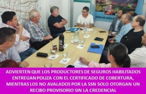 ADVIERTEN QUE LOS PRODUCTORES DE SEGUROS HABILITADOS ENTREGAN PÓLIZA CON EL CERTIFICADO DE COBERTURA, MIENTRAS LOS NO AVALADOS POR LA SSN SÓLO OTORGAN UN RECIBO PROVISORIO SIN LA CREDENCIAL