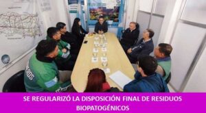 SE REGULARIZÓ LA DISPOSICIÓN FINAL DE RESIDUOS BIOPATOGÉNICOS