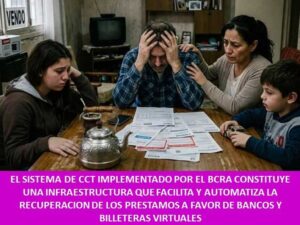 EL SISTEMA DE CCT IMPLEMENTADO POR EL BCRA CONSTITUYE UNA INFRAESTRUCTURA QUE FACILITA Y AUTOMATIZA LA RECUPERACION DE LOS PRESTAMOS A FAVOR DE BANCOS Y BILLETERAS VIRTUALES