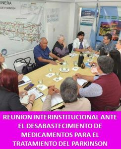 REUNION INTERINSTITUCIONAL ANTE EL DESABASTECIMIENTO DE MEDICAMENTOS PARA EL TRATAMIENTO DEL PARKINSON
